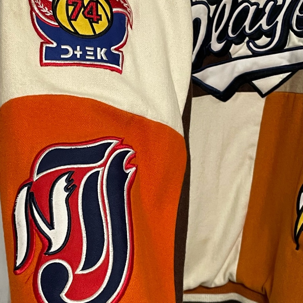 Men's Multicolor Patchwork Jacket 3xl - image 6